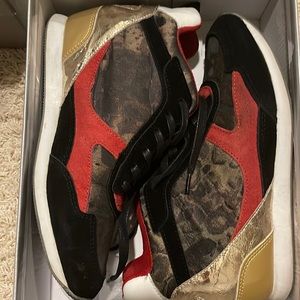 Colors of California wedge tennis shoes